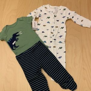 Carter’s 3-Piece Dinosaur Set